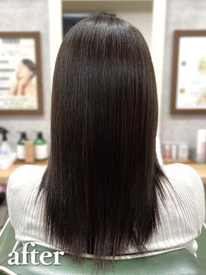 高濃度水素ケアカラー＋オーダーメイド髪質改善トリートメント