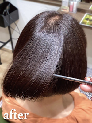 高濃度水素ケアカラー＋オーダーメイド髪質改善トリートメント