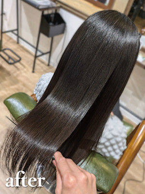 【ダメージレス縮毛矯正】 ［髪質整形］美髪ストレート