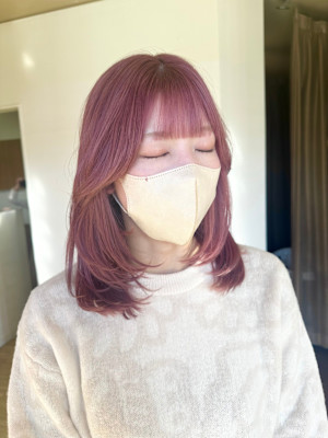 【増田】ピンクカラー