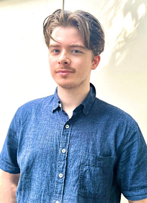 外国人風　センターパート