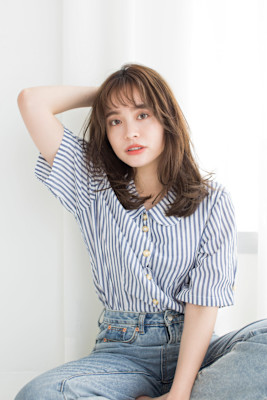 【Totia本通】くすみカラー×ゆるふわカール