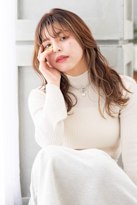 【Totia本通】抜け感ヘア×シークレットハイライト