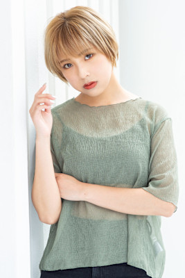 【Totia本通】ナチュラルショート×シルキーベージュ