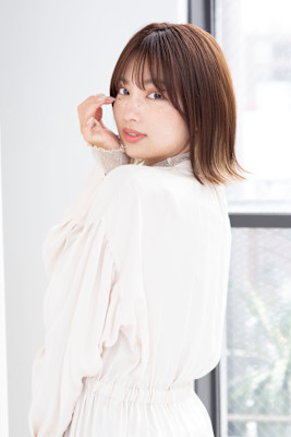 【Totia本通】外ハネボブ×バニラベージュ