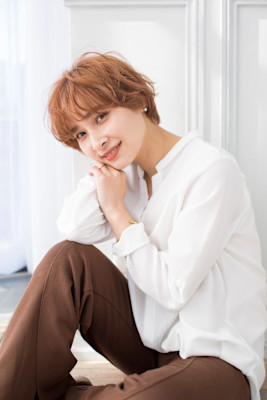 【Totia本通】大人かわいいショート×ことりベージュ