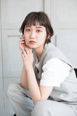 【Totia本通】オン眉ショート×スローカラー