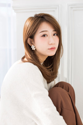 【Totia本通】小顔に見せるヘア×オリーブカラー