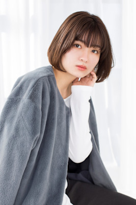 【Totia本通】ワンレンボブ×内巻きワンカール