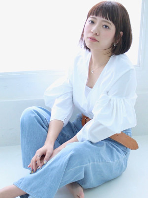 【Totia本通】ワンサイドボブ