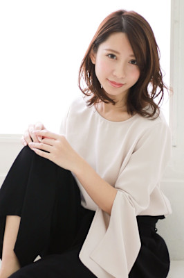 【Totia本通】斜めバングセミディ