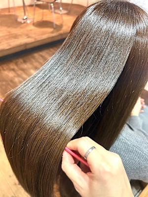 【酸性ストレート】アッシュブラウンカラー