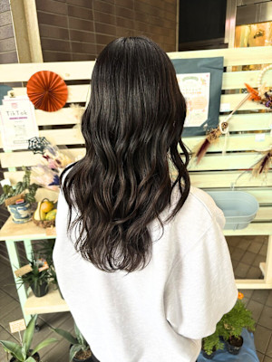 透明感満点ブラウンカラー！レイヤーカット