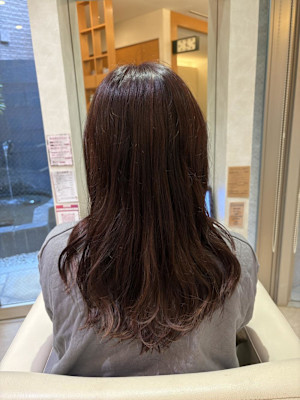 柔らかツヤ髪＊ラベンダーベージュカラー