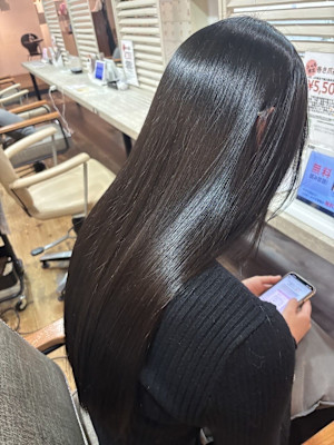 【酸熱トリートメント】カームブラウンカラー