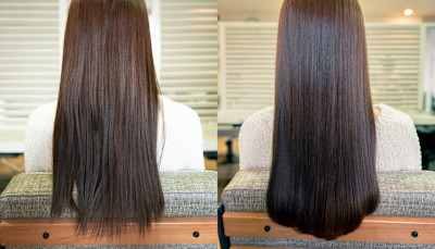 【酸熱トリートメント】ピンクブラウンカラー