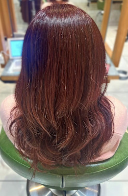 カット×髪質改善カラー