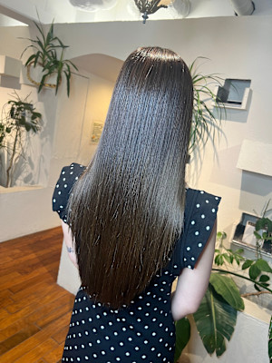 極上ツヤロングストレート