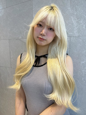 黒髪カタログ/クラゲヘアー/オリーブグレー/ココアベージュ