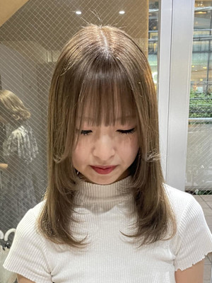 ミルクブラウン/マロンベージュ/ブリーチ