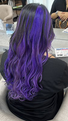 小顔へア/髪質改善/ブリーチなしカラー／ヘアアレンジ