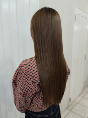 艶髪ストレート