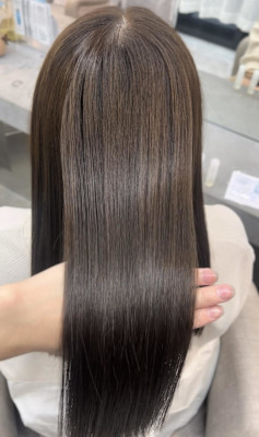 小顔へア/髪質改善/ブリーチなしカラー／ヘアアレンジ