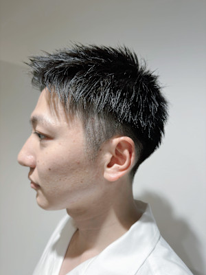 清潔感アップバングショート