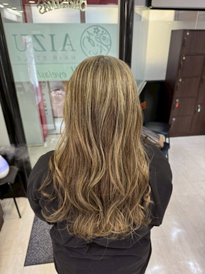 白髪ぼかしカラー