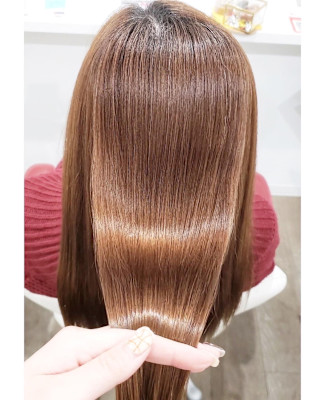 【酸性ストレート】美髪矯正ストレート