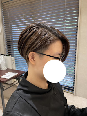 ハンサムショート×ツーブロック