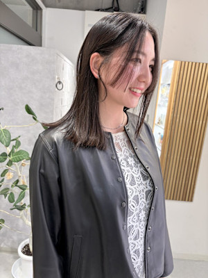 taniguchi/ブルーブラック/髪質改善