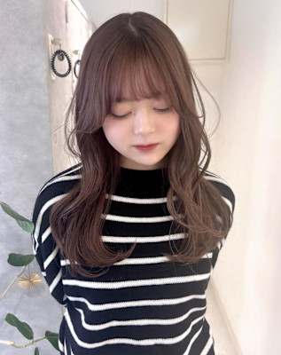 Nanaka/透けカラーピンクベージュ