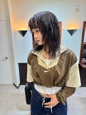 アサミ＊【新潟/万代】セミロングパーマ