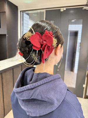 アサミ＊【新潟/万代】成人式卒業式ヘア