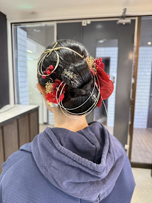 アサミ＊【新潟/万代】成人式卒業式ヘア