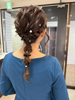 アサミ＊【新潟/万代】編みおろしアレンジ