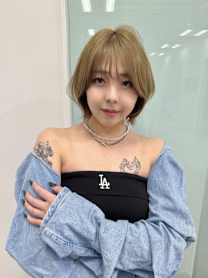 アサミ＊【新潟/万代】レイヤーボブ