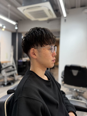 神田脩弥/刈り上げマッシュ/束感マッシュ