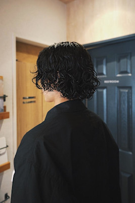 スパイラルパーマ／ミディアムパーマ／平塚美容室