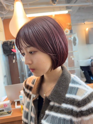 ´elua ボブ 髪質改善×スタイル