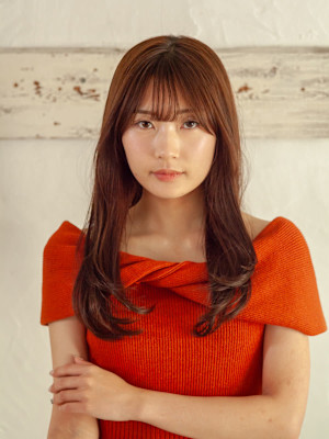 ロングレイヤースタイル