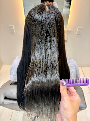 髪質改善ヘアカラー