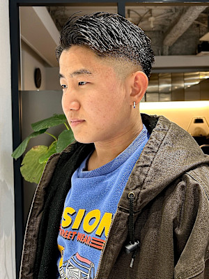 スキンフェード/ ショート/短髪