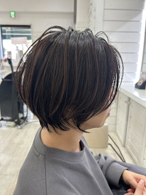 terrace岩政/ショートボブ/30代40代/姪浜