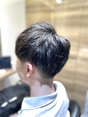 刈り上げマッシュ