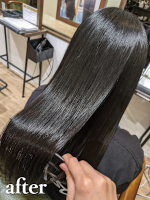 【ダメージレス縮毛矯正】 ［髪質整形］美髪ストレート