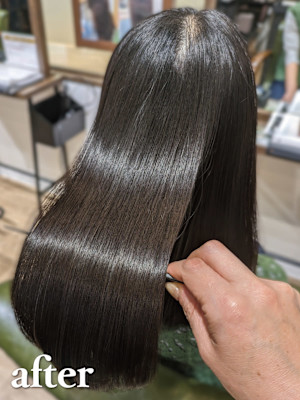 【ダメージレス縮毛矯正】 ［髪質整形］美髪ストレート