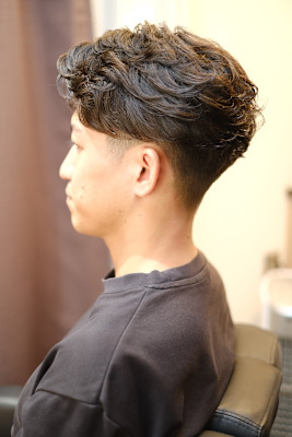 men's barber Amo×スタイル