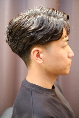 men's barber Amo×スタイル